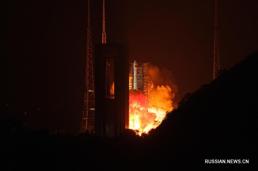 Китай успешно запустил спутник