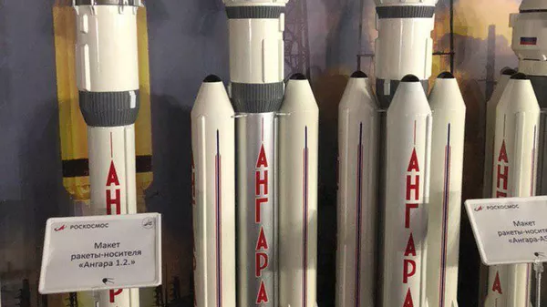 Макет ракеты-носителя Ангара