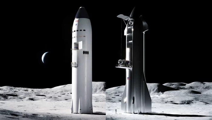 Особенности лунной версии корабля Starship SpaceX, Starship, Космонавтика, NASA, Луна, Илон Маск, Технологии, США, Длиннопост