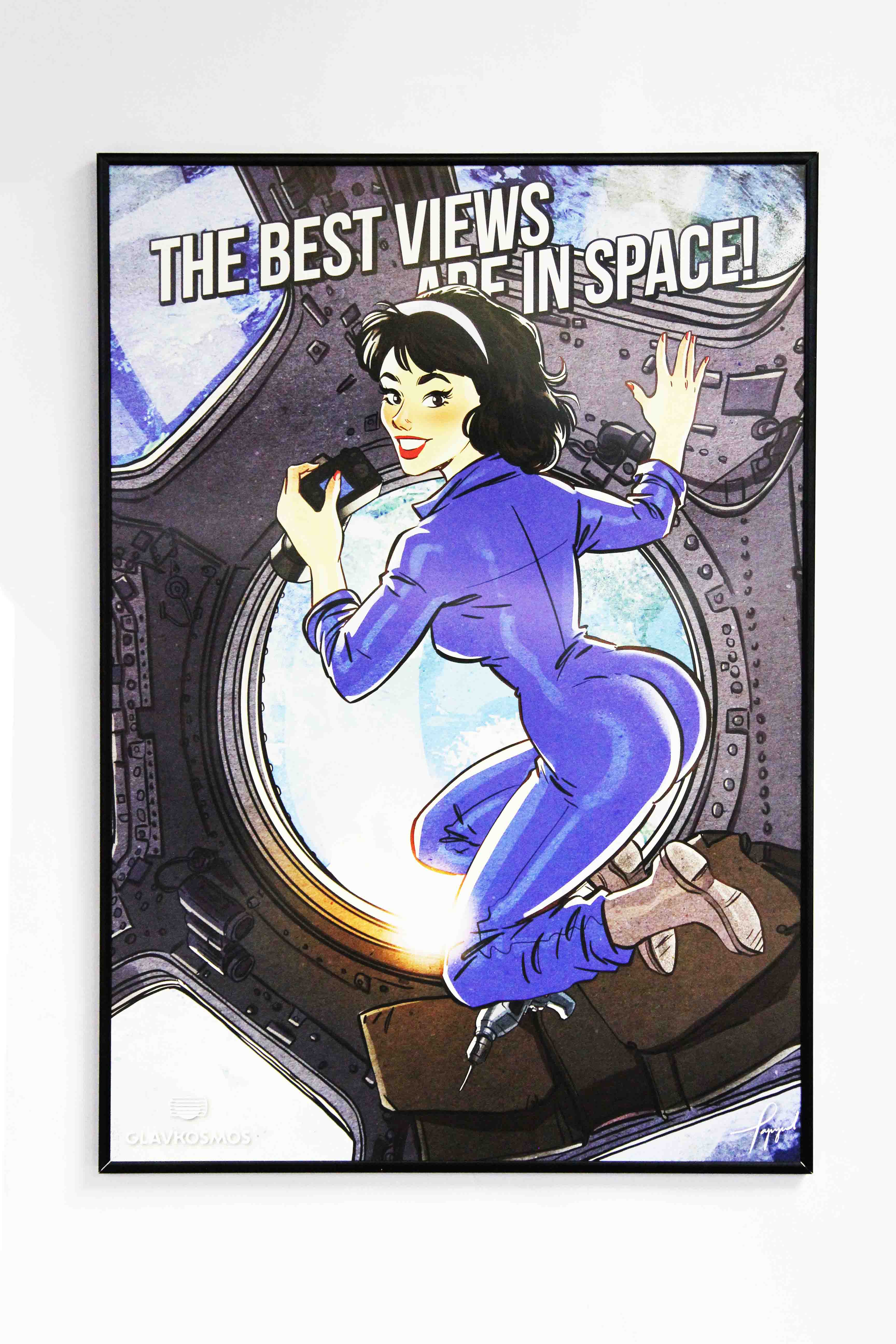 Плакат «Лучшие виды – виды из космоса»