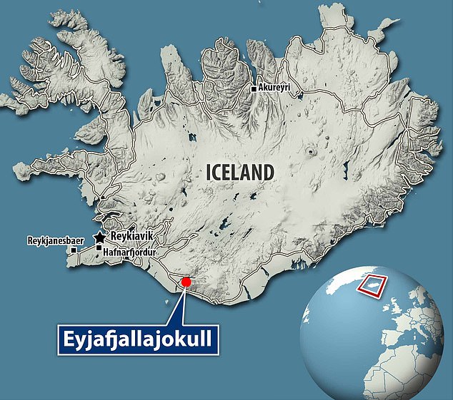 The B-17 Flying Fortress bomber flew into the Eyjafjallajokull glacier in southern Iceland on September 16, 1944
