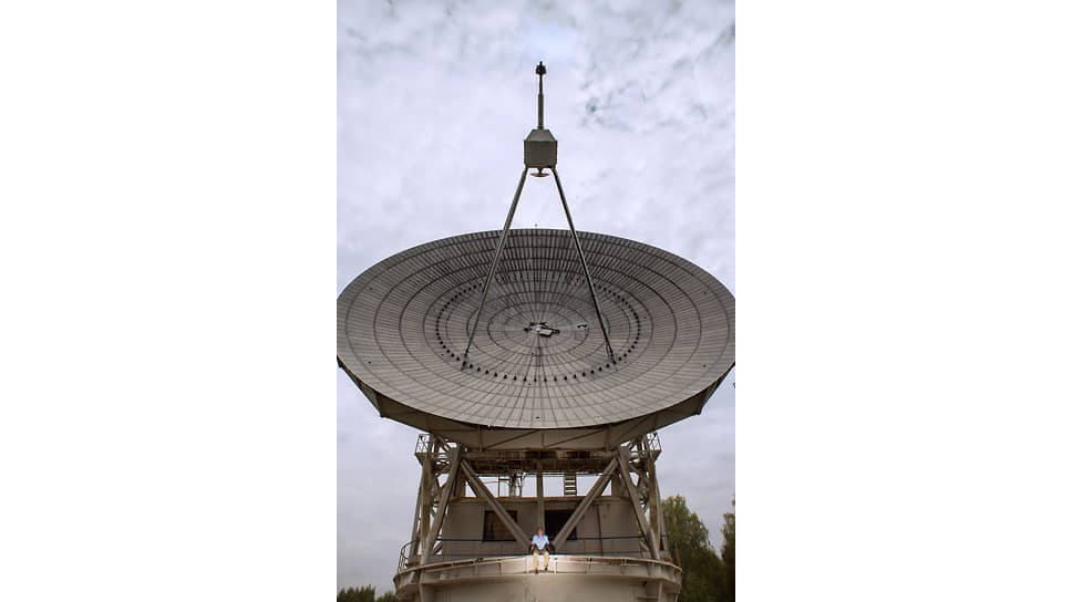 Радиотелескоп в Пущино в рамках проекта «Радиоастрон» принимал информацию из далеких галактик
