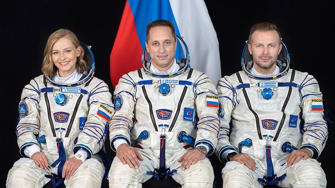 .@NASA TV will broadcast the launch of a @Roscosmos cosmonaut and two Russian spaceflight participants to the station on Tuesday at 4:55am ET. More... https://go.nasa.gov/2WAuy2O