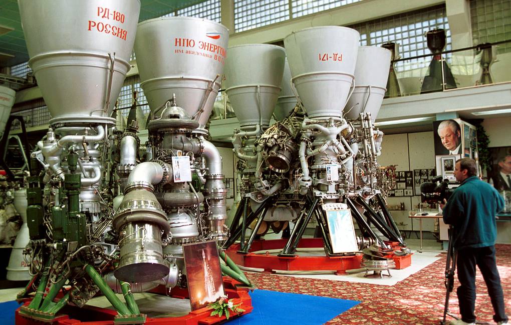 Ракетный двигатель РД-180 Борис Кавашкин/ТАСС