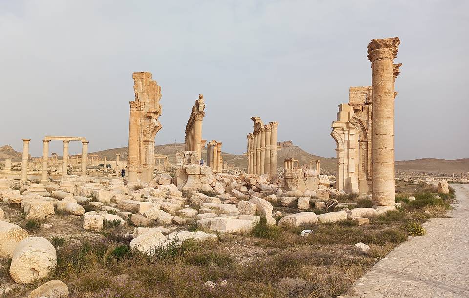 Археологи применят опыт работы в Судане для восстановления Триумфальной арки в Пальмире