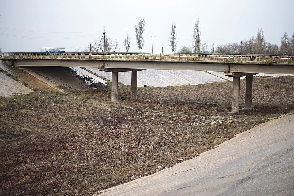 Северо-Крымский канал не работает уже пять лет