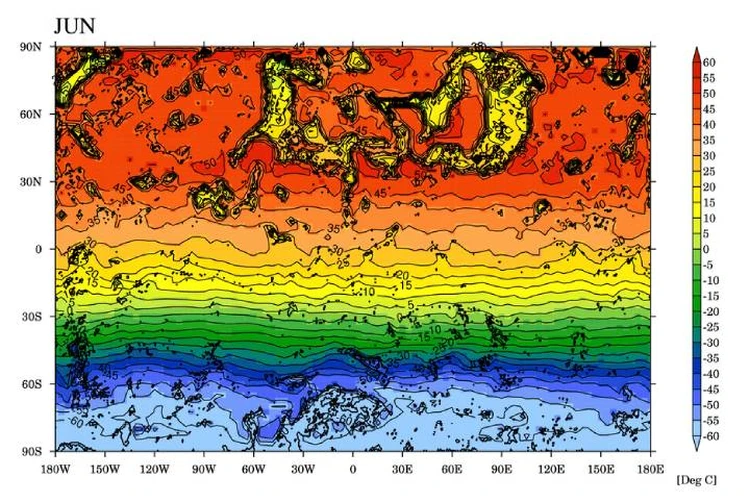 Распределение температур от полюса до полюса: метеорологи определили, где и какие будут каждый месяц. height=100% width=100%