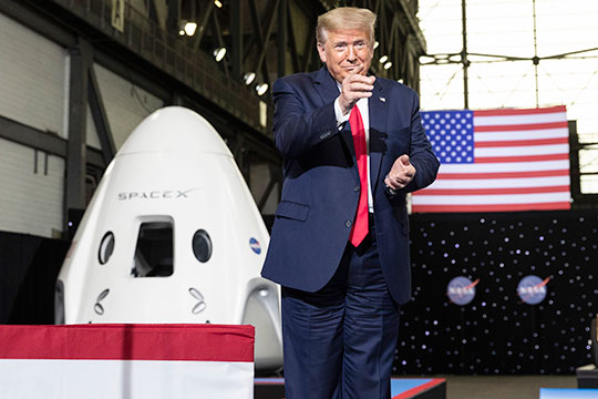 «Трамп действительно начал резко повышать финансирование военного космоса»