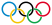 Olympic rings with transparent rims.svg