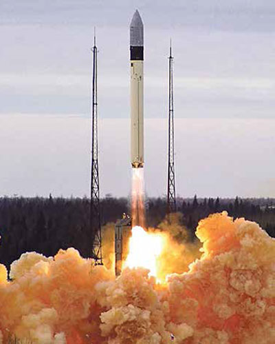 Из шахты в мирный космос