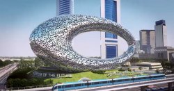 Дубайский музей будущего - поэзия в стали