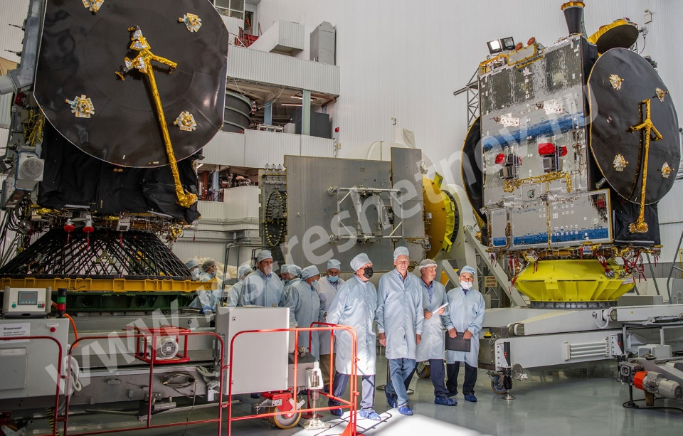 Компания «ИСС» создаёт два телекоммуникационных спутника для орбитальной группировки ГП КС