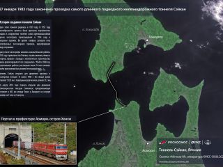 27 января 1983 г. — закончена проходка самого длинного подводного железнодорожного тоннеля Сэйкан