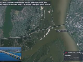 18 октября 1916 года открыт Алексеевский мост (ныне Хабаровский мост),  пуском которого было завершено строительство Транссибирской магистрали