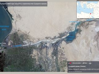 25 апреля 1859 г. - начало строительства Суэцкого канала