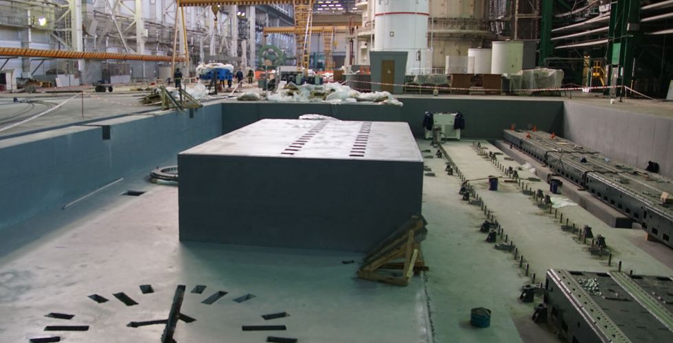 Фундамент под новое оборудование