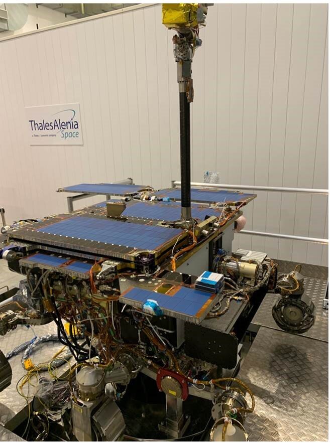 ExoMars rover ground test model