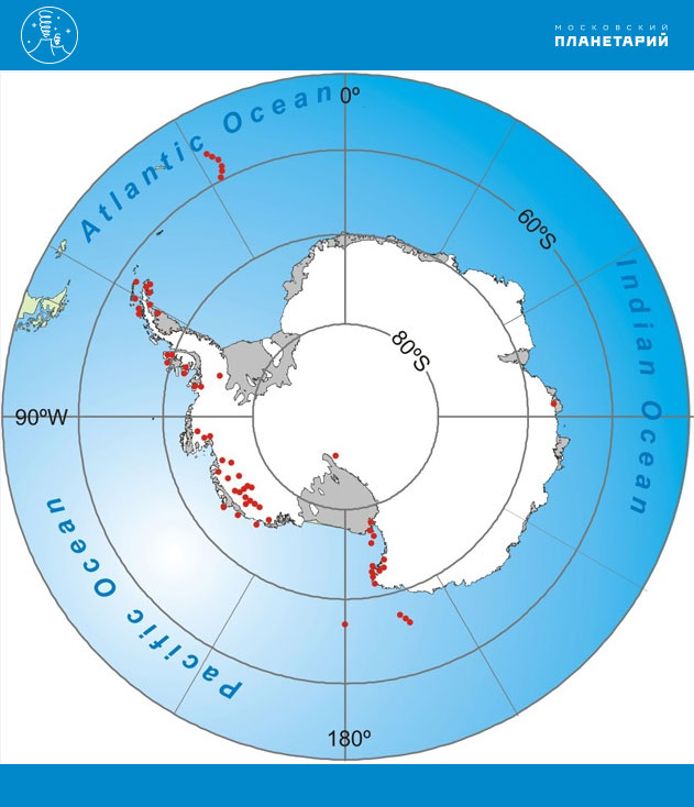 Расположение-вулканов-в-Антарктиде