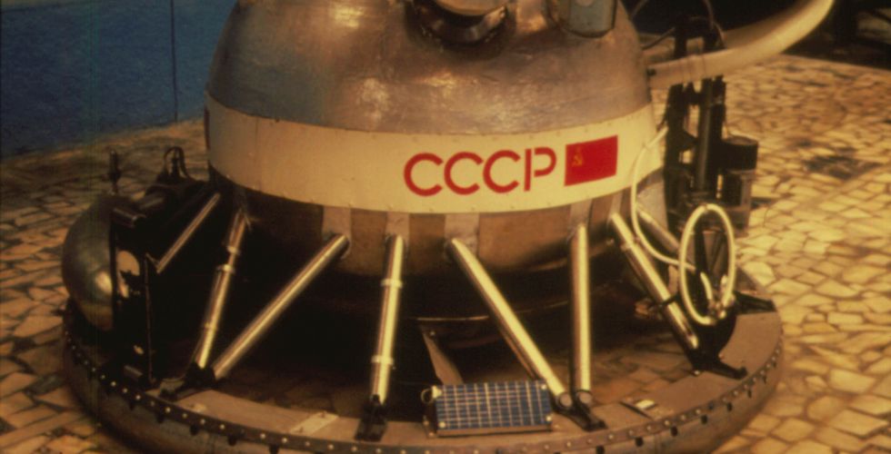 Спускаемый аппарат станции «Венера-13» в музее НПО Лавочкина