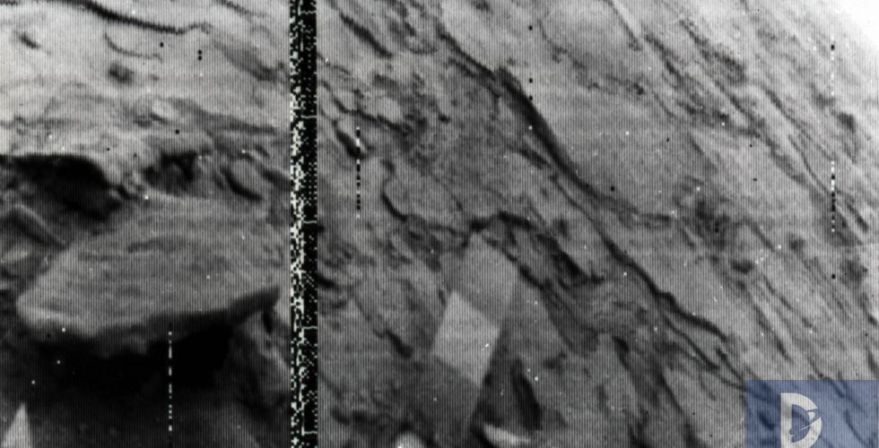 Участок поверхности Венеры, снятый посадочным аппаратом станции «Венера-13»