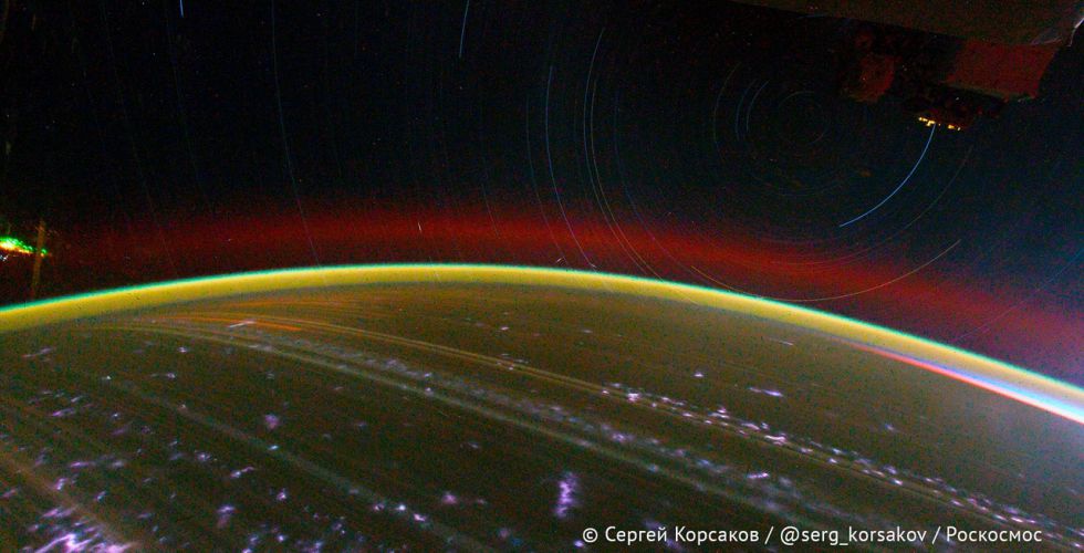Фото: космонавт Роскосмоса Сергей Корсаков