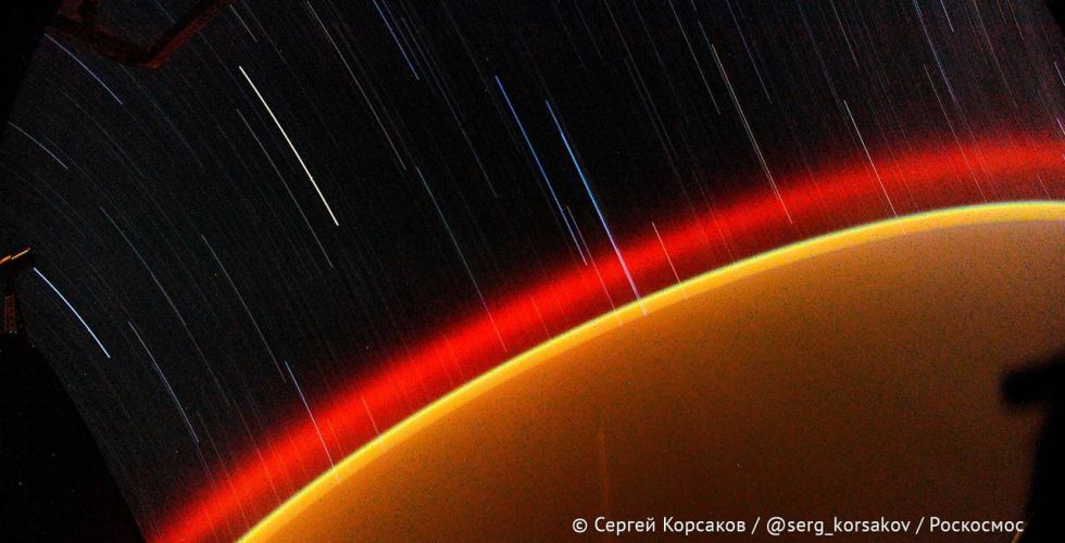 Фото: космонавт Роскосмоса Сергей Корсаков