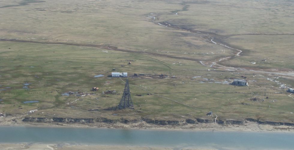 Полярная станция имени Попова на острове Белый, где используются каналы связи «Гонец»