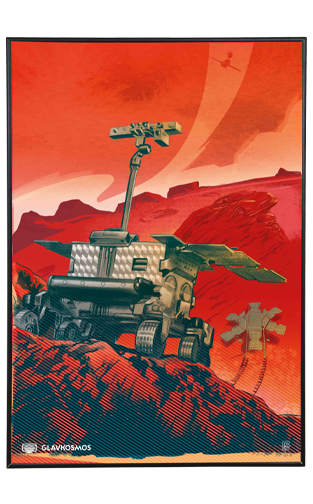 Плакат «Изучение Марса» И.Орлова