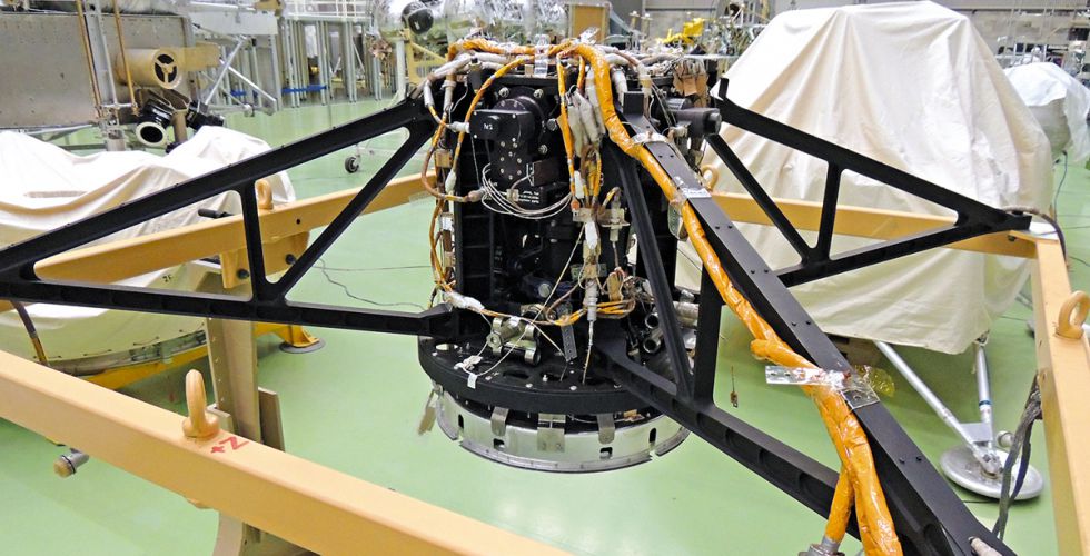 Узел вторичного зеркала телескопа