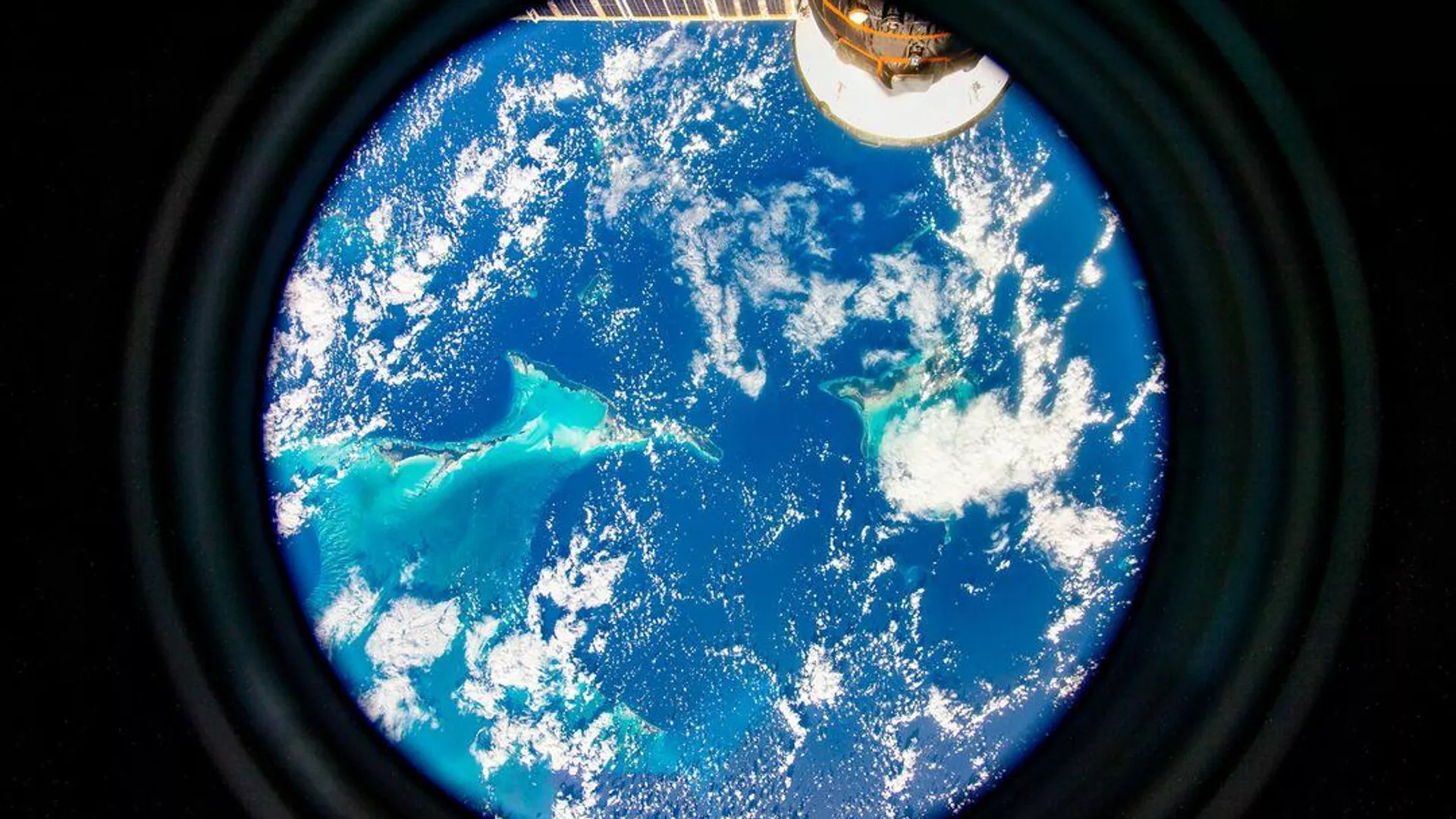 Вид земли с космической станции