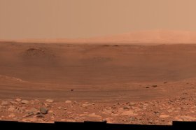 Perseverance сфотографировал кратер в кратере на Марсе