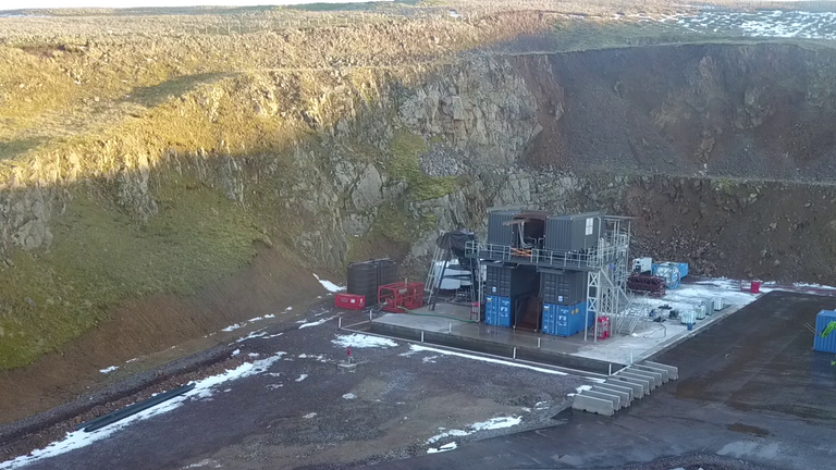 The UK's largest rocket engine testing facility has opened