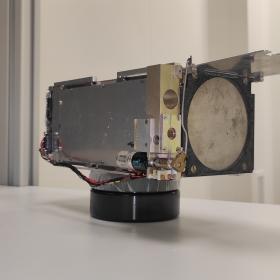 Телескоп СОЛ до монтажа в наноспутник НОРБИ-2 6U. Фотография Лаборатории солнечной астрономии ИКИ РАН и ИСЗФ СО РАН