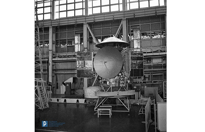 Автоматическая межпланетная станция «Марс-6». 1973 г. РГАНТД. Арх. № 1-9872