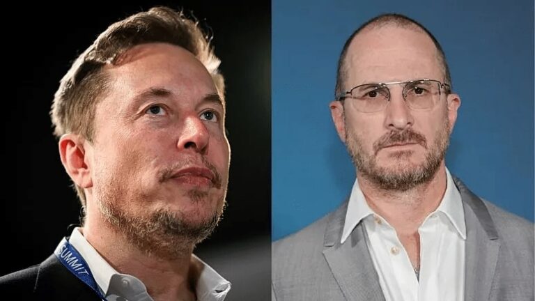 Илон Маск (слева) и Даррен Аронофски (справа) / © Getty Images