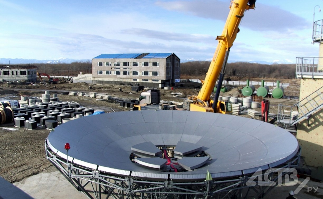 На Сахалине приступили к монтажу антенн для отслеживания запусков с космодрома