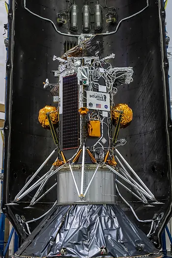 Nova-C Lunar Lander IM-1 Encapsulation F9