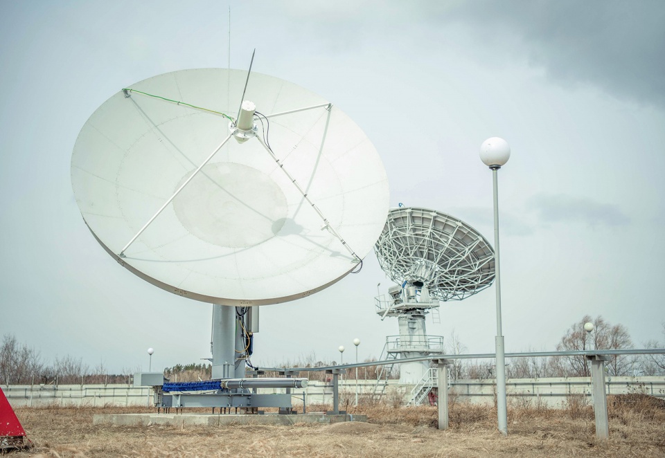 Станция приёма информации с аварийных буёв системы КОСПАС-SARSAT на Антенном поле