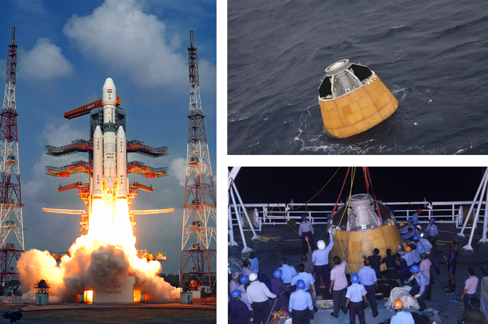 Commencement of stacking of Human-rated LVM3 (HLVM3)