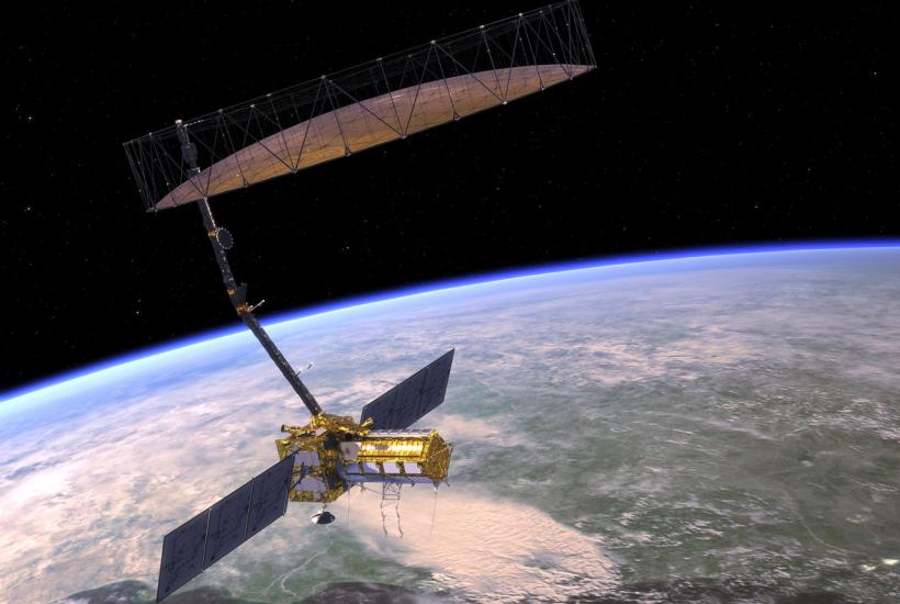 спутник NISAR над Землёй