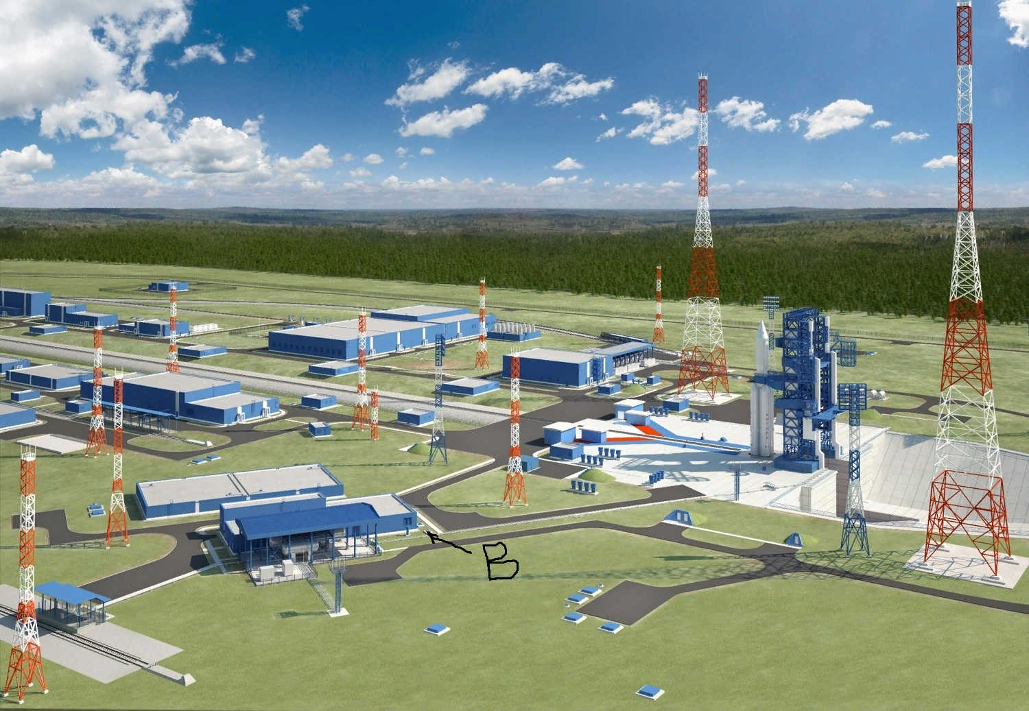 Благоустройство плесецка. Инфраструктура космодрома Плесецк. Космодром Восточный стартовый комплекс Ангара. Инфраструктура космодрома Плесецк 2022. Космодром Восточный Аэропортовый комплекс.