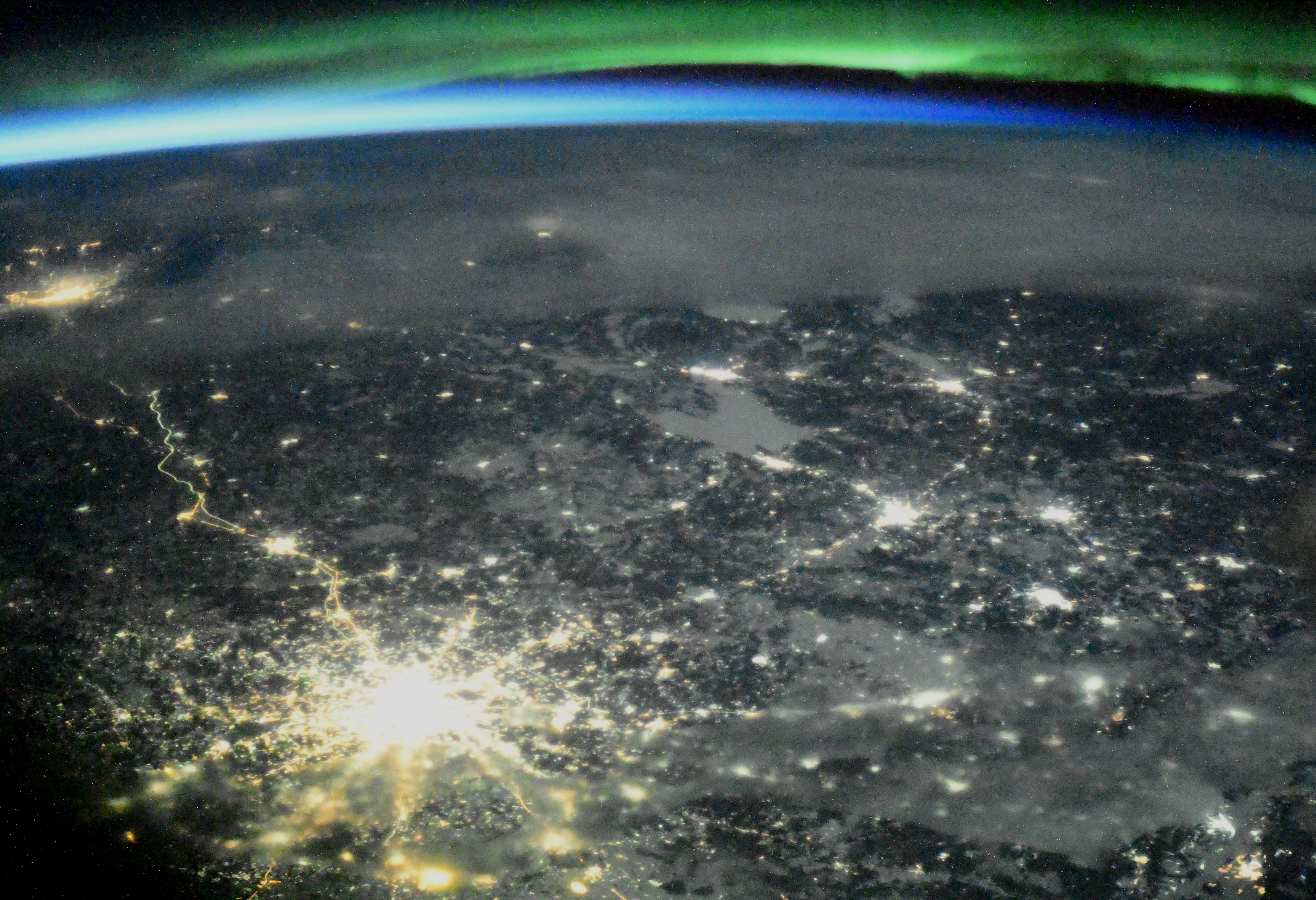 Россия с космоса фото